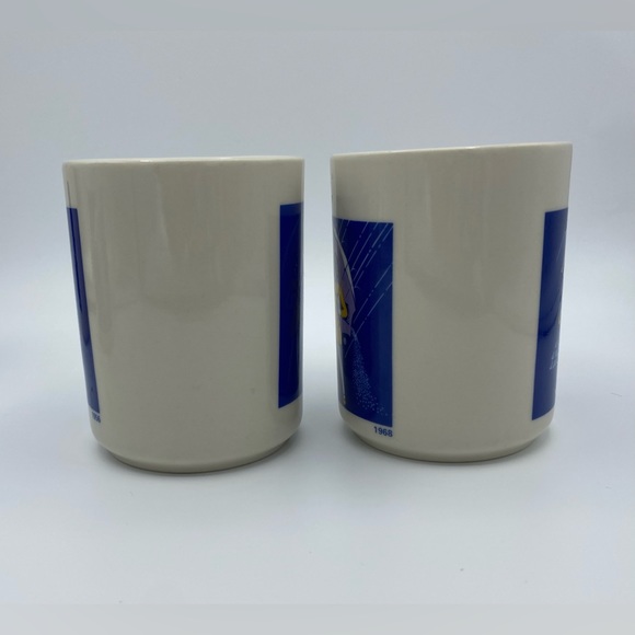 Vintage Morton Salt Girl Coffee Tea Mugs Set of 4 When It Rains It Pours Used - Picture 5 of 12